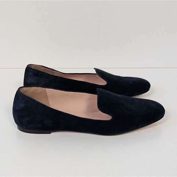 J. Crew Shoes - J. Crew Blue Suede Loafers Women's 7.5